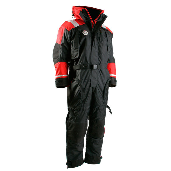 First Watch Anti-Exposure Suit - Black/Red - Large AS-1100-RB-L